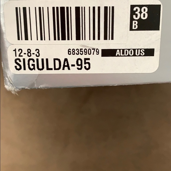 Aldo Sigulda Black High Heels Size 7 - Picture 8 of 8